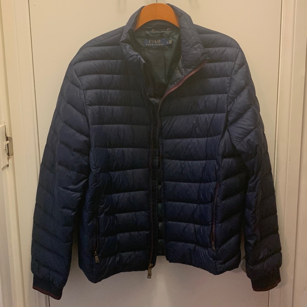 Polo by Ralph Lauren Blue puffer jacket